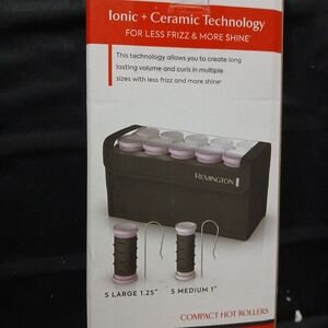 Remington Compact Hot Rollers with Ionic + Ceramic Technology